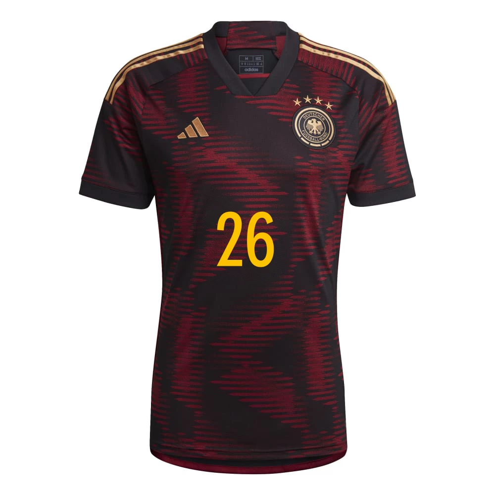 Adidas Deutschland Auswärtstrikot 2022 2023 Herren Moukoko 26 - Image 3
