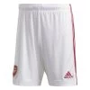 Adidas Arsenal London Home Shorts 2020 2021 Kinder Weiß Rot