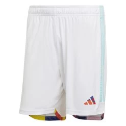 Adidas Belgien Auswärtsshorts 2022 2023 Herren Weiß