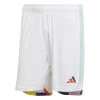 Adidas Belgien Auswärtsshorts 2022 2023 Kinder Weiß