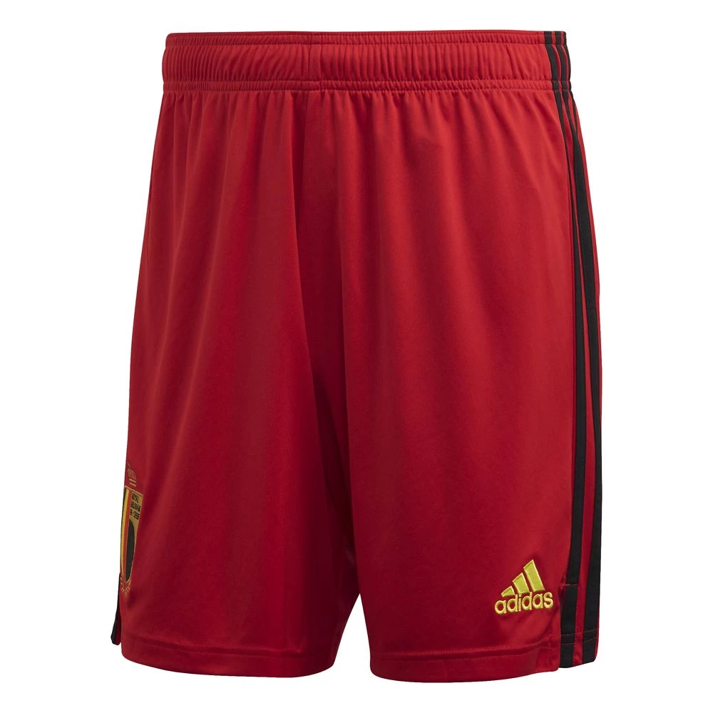 Adidas Belgien Heimshorts 2020 2021 Herren Rot