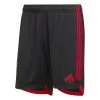 Adidas Belgien Heimshorts 2022 2023 Kinder Schwarz Rot