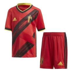 Adidas Belgien Mini Heimset 2020 2021 Kinder Rot