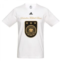 Adidas Damen Fußball Deutschland DFB Fan T-Shirt Fanshirt Frauen Weiß Schwarz