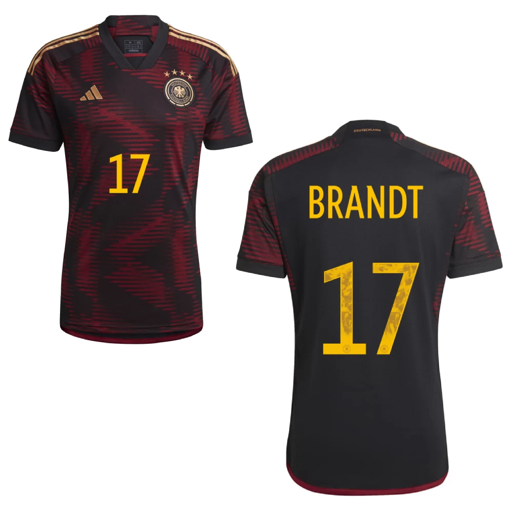 Adidas Deutschland Auswärtstrikot 2022 2023 Herren Brandt 17