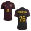 Adidas Deutschland Auswärtstrikot 2022 2023 Herren Moukoko 26