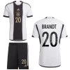 Adidas Deutschland Heimset 2022 2023 Kinder Brandt 20
