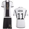 Adidas Deutschland Heimset 2022 2023 Kinder Götze 11