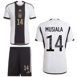Adidas Deutschland Heimset 2022 2023 Kinder Musiala 14