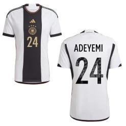 Adidas Deutschland Heimtrikot 2022 2023 Kinder Adeyemi 24