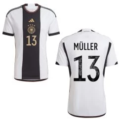 Adidas Deutschland Heimtrikot 2022 2023 Kinder Müller 13