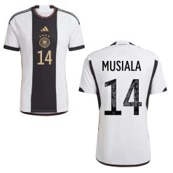Adidas Deutschland Heimtrikot 2022 2023 Kinder Musiala 14