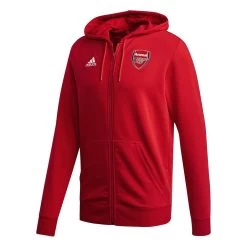 Adidas FC Arsenal 3-Streifen Kapuzenjacke Herren Rot