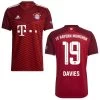 Adidas FC Bayern München Heimtrikot 2021 2022 Herren Davies 19