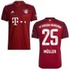 Adidas FC Bayern München Heimtrikot 2021 2022 Herren Müller 25