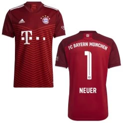 Adidas FC Bayern München Heimtrikot 2021 2022 Herren Neuer 1
