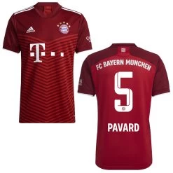 Adidas FC Bayern München Heimtrikot 2021 2022 Herren Pavard 5