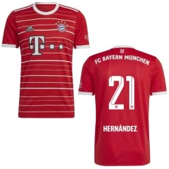 Adidas FC Bayern München Heimtrikot 2022 2023 Herren Hernández 21
