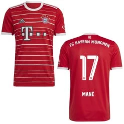 Adidas FC Bayern München Heimtrikot 2022 2023 Herren Mané 17