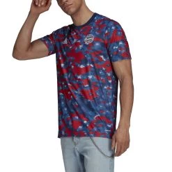 Adidas FC Bayern München Pre-Match Shirt 2021 2022 Kinder
