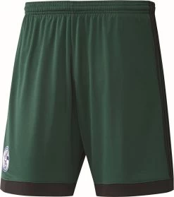 Adidas Fußball FC Schalke 04 S04 3rd Hose 2017 2018 Kinder Grün Schwarz