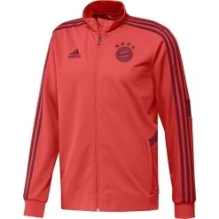 Adidas Fußball FCB FC Bayern München Kinder Trainingsjacke 2019/20 Jacke Rot