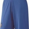 Adidas Fußball Russland Hose Away Kinder Shorts EURO 2016 Blau Weiß