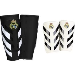 Adidas Herren Fußball Real Madrid CF Pro Lite Schienbeinschoner Schienbeinschützer Weiß Schwarz