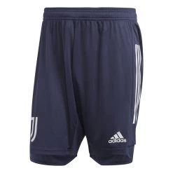 Adidas Juventus Turin Trainingsshorts Herren Dunkelila