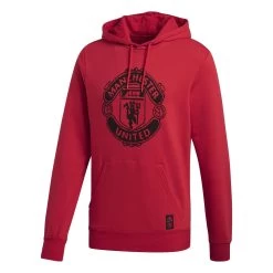 Adidas Manchester United DNA Graphic Hoodie 2020 2021 Herren Rot