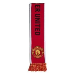 Adidas Manchester United Fanschal 2022 2023 Rot Schwarz Weiß