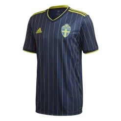 Adidas Schweden Away Trikot 2020 2021 Kinder Blau Gelb