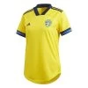 Adidas Schweden Home Trikot 2020 2021 Damen Gelb Blau