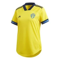 Adidas Schweden Home Trikot 2020 2021 Damen Gelb Blau