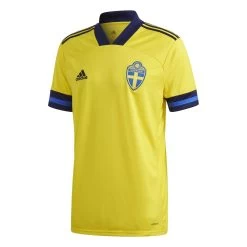 Adidas Schweden Home Trikot 2020 2021 Herren Gelb Blau