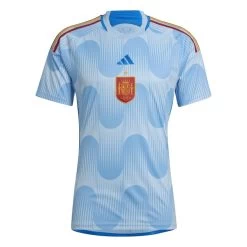 Adidas Spanien Auswärtstrikot 2022 2023 Herren Hellblau