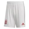 Adidas Spanien Away Shorts 2020 2021 Kinder Weiß