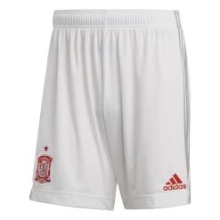 Adidas Spanien Away Shorts 2020 2021 Kinder Weiß