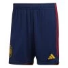 Adidas Spanien Heimshorts 2022 2023 Kinder Dunkelblau
