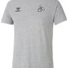 Hummel 1. FC Köln Travel T-Shirt 2022 2023 Kinder Graumeliert