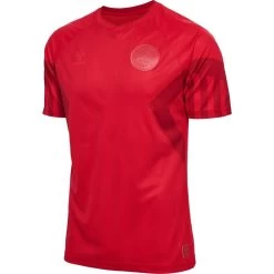 Hummel Dänemark Home Trikot 2022 2023 Kinder Rot