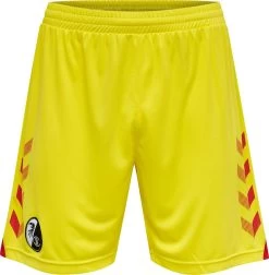 Hummel SC Freiburg Ausweichshorts 2020 2021 Herren Gelb Rot