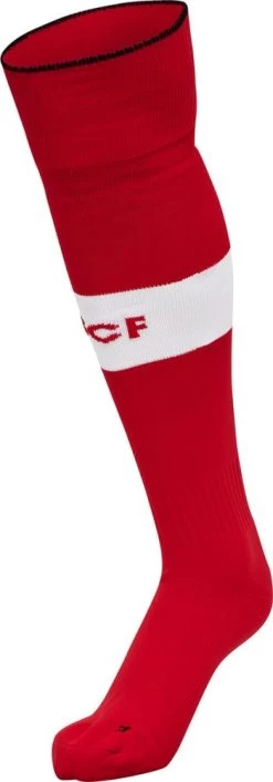 Hummel SC Freiburg Home Stutzen 2020 2021 Herren Kinder Rot Weiß