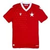 Macron Wisla Krakau Heimtrikot 2021 2022 Herren Rot Weiß
