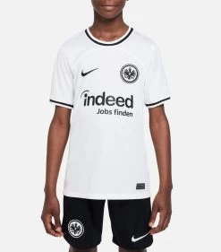 Nike Eintracht Frankfurt Heimtrikot 2022 2023 Kinder Weiß Schwarz