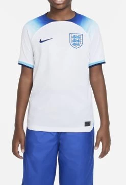 Nike England Heimtrikot 2022 2023 Kinder Weiß Blau