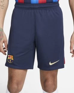Nike FC Barcelona Stadium Home Fußballshorts 2022 2023 Herren Marine Rot