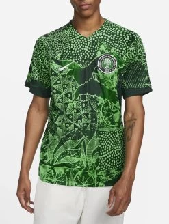 Nike Nigeria Heimtrikot 2022 2023 Herren Grün