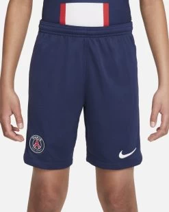 Nike Paris Saint-Germain Heimshorts 2022 2023 Kinder Navy Weiß