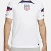 Nike USA Heimtrikot 2022 2023 Herren Weiß Blau